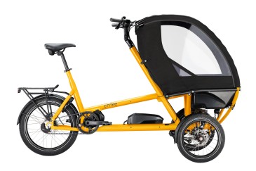 Chike e-Cargo Lastenrad mit Kindersitz